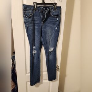 DISTRESSED OLD NAVY SKINNY JEANS